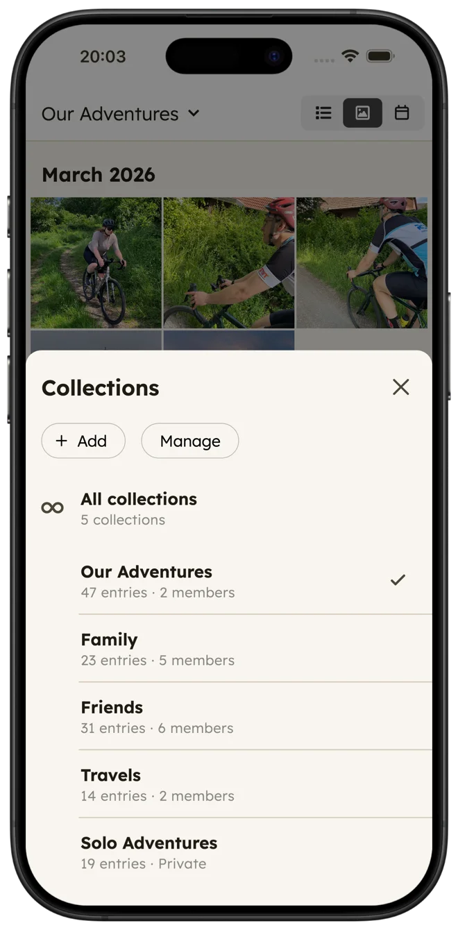 Collections Screenshot
