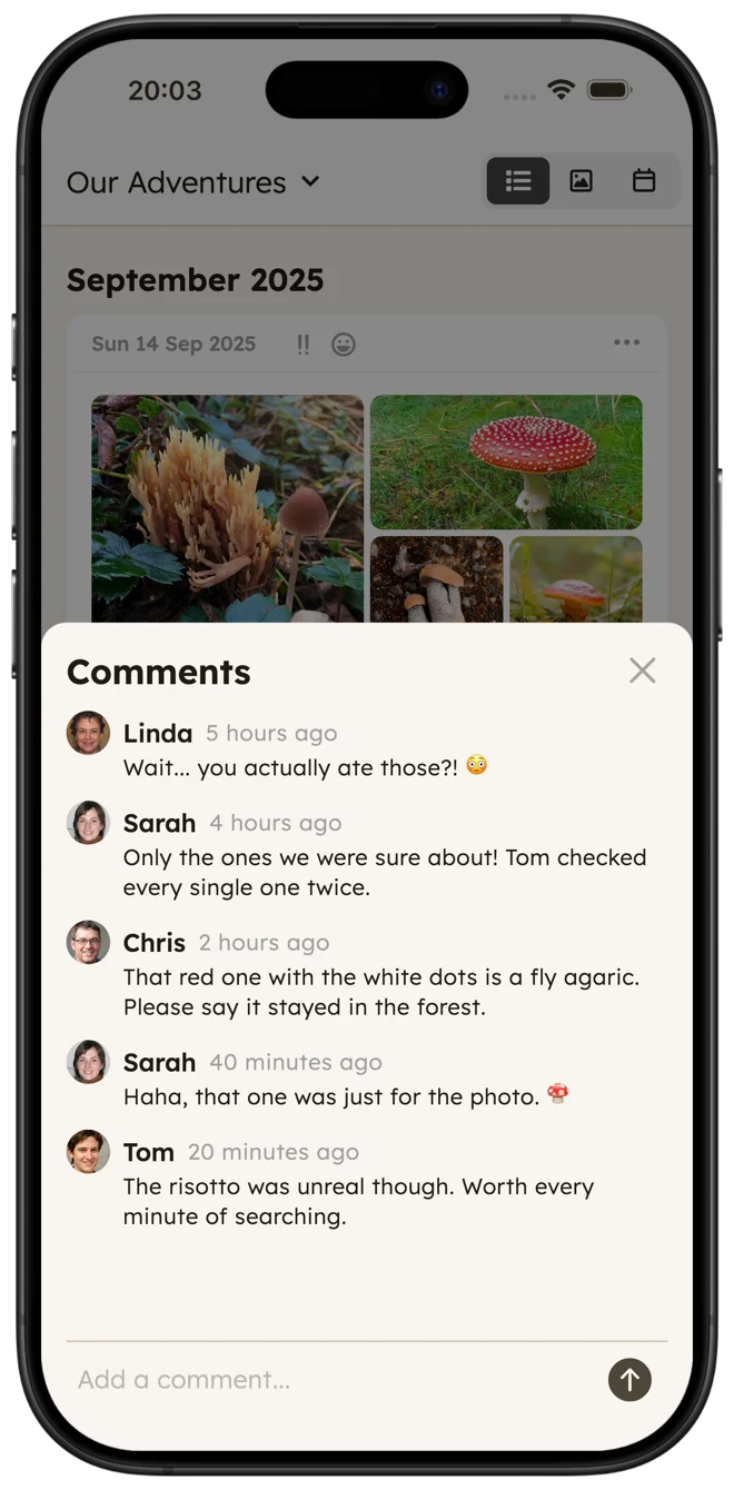 Shared Collections Screenshot