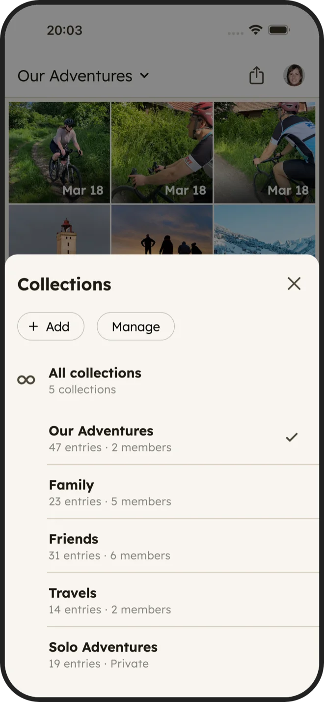 Collections Screenshot